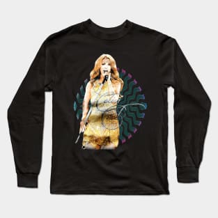 Celine Dion // 80s Retro Long Sleeve T-Shirt